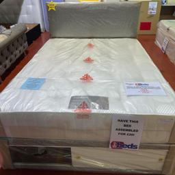 Double - Westminster (firm) orthopaedic mattress, Slide Storage Divan Base with Matching 20 inch Headboard in Matiz Silver 

🌟 £330.00 

📞 01709 208200 to place your order 

This Dream Vendor Westminster Ortho Spring Mattress is finished in a high quality damask fabric. This ortho spring mattress has 12.5 gauge springs is the perfect choice for a fantastic nights sleep. It has a high loft hand tufted design which will guarantee you comfort for years to come.

⭐️ Firm comfort Feel

⭐️ 25cm thick

⭐️ in shop to come and view 

⭐️ same day delivery available on stock items 

B&W BEDS 

Unit 1-2 Parkgate court 
The gateway industrial estate
Parkgate 
Rotherham
S62 6JL 
01709 208200
Website - bwbeds.co.uk 
Facebook - B&W BEDS parkgate Rotherham

Free delivery to anywhere in South Yorkshire Chesterfield and Worksop on orders over £100
Same day delivery available on stock items when ordered before 1pm (excludes sundays)