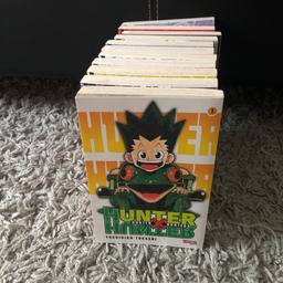 Verkaufe hier die Manga-Reihe 1-11  HunterXHunter
