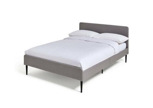 Buy & Sell Warwickshire Warwick - Photos for Small Double Fabric Bed Frame - Grey