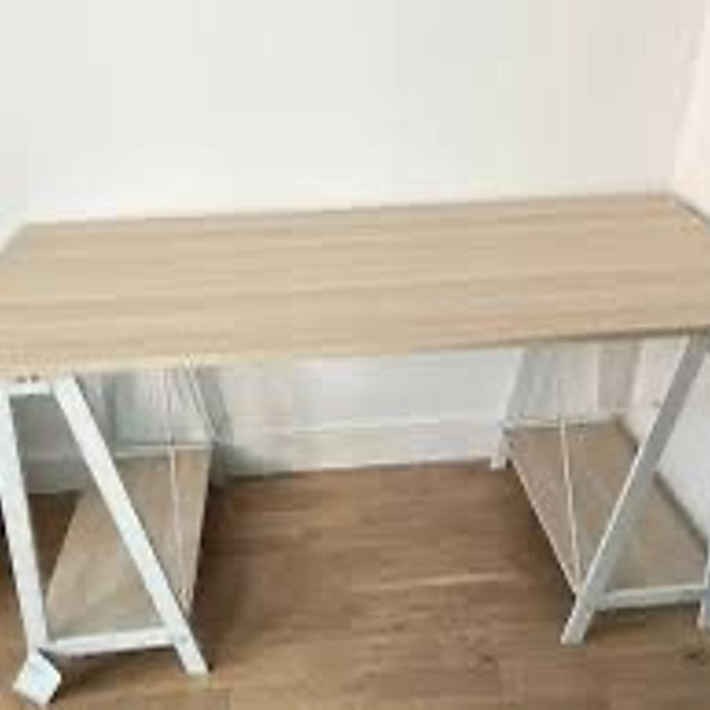 Habitat Trestle Table Office Desk White in CV3 Coventry for £79.99