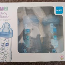 BRAND NEW!! Still packed & Sealed MAM baby bottles.
Colour: Blue

* Collection from either B10 or B33
* Have a look at my other item's :)