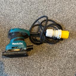 Makita Palm Sander - In great condition, only used a few times.

Collection Dartford.