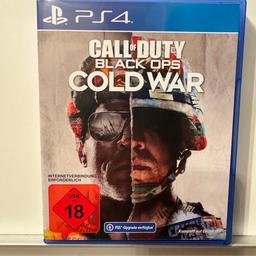 Verkaufe Call of Duty Black Ops Cold War für die PS4. PS5 Upgrade ist verfügbar. Guter Zustand. Versand möglich