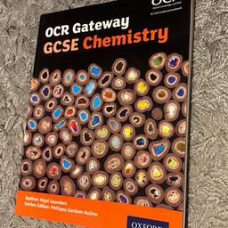 Excellent Condition but Used.
GCSE OCR Gateway Chemistry 
Collection Only from E3.
