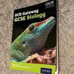 Excellent Condition but Used.
OCR Gateway for Biology (GCSE)
Collection Only from E3.