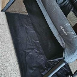 Popping up and down in seconds, Sleep&Go is the game-changing travel cot that makes parenting easier – at home and away. Sleep&Go doubles up as a travel cot and playpen, taking your little one from naptime to playtime in seconds. 

Immaculate condition 
Newborn insert & fitted sheets included.
Collection only.