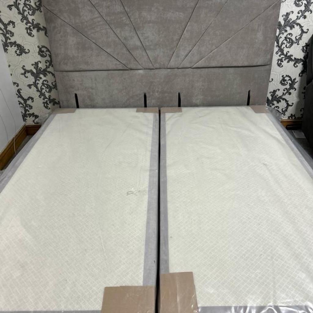 Brand new king size bed frame no scratches all in very good condition