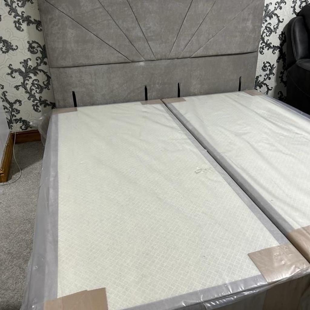 Brand new king size bed frame no scratches all in very good condition