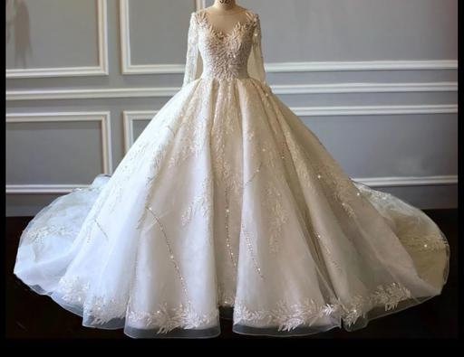 Buy & Sell Ealing Southall - Ealing - Photos for Luxury wedding dress full beading US 12