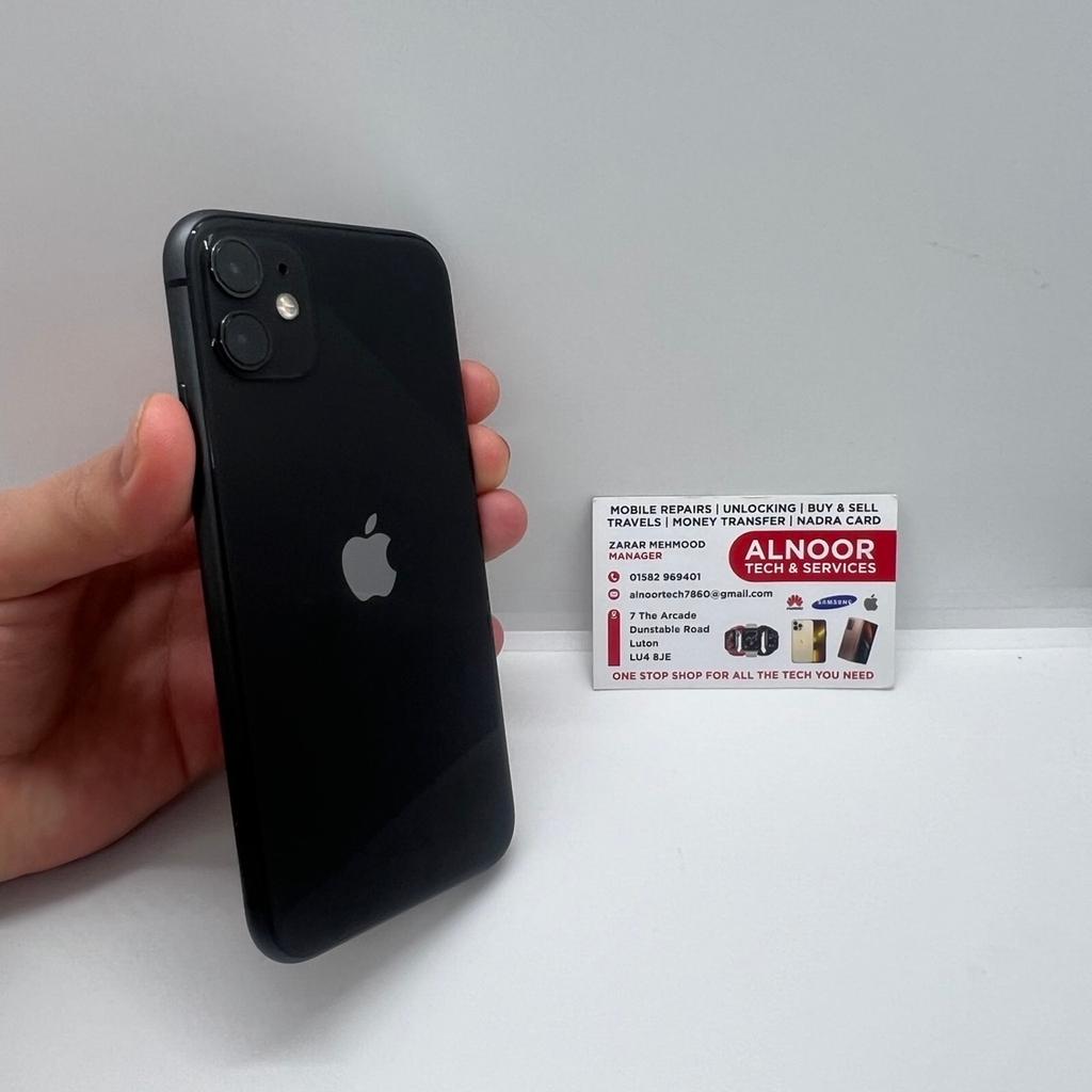 *** Fixed Price No Offers ***
** Swap Offers Available **

Apple iPhone 11

📌 128GB Storage
📌 Unlocked To Any Sim Card
📌 Genuine Apple Device Nor Refurbished
📌 Black Colour
📌 Excellent Condition See Attached Photos

Collection :
Shop Name : Al Noor Tech And Services
174 Dunstable Road
LU4 8JE
Luton

Number :
0️⃣7️⃣4️⃣3️⃣8️⃣0️⃣2️⃣2️⃣6️⃣8️⃣0️⃣
0️⃣1️⃣5️⃣8️⃣2️⃣9️⃣6️⃣9️⃣4️⃣0️⃣1️⃣

For Any More Information , Please Message Us Thanks