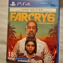 Far Cry 6 / yara edition /PS4/PS5 GAME 

I've got a fully working and clean good condition 

Far Cry 6 / yara edition 

on PS4 but also will play on ur PS5 aswell 

£15 pounds cash no offers in price