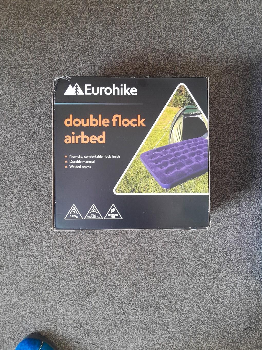 Eurohike double 2024 flock airbed