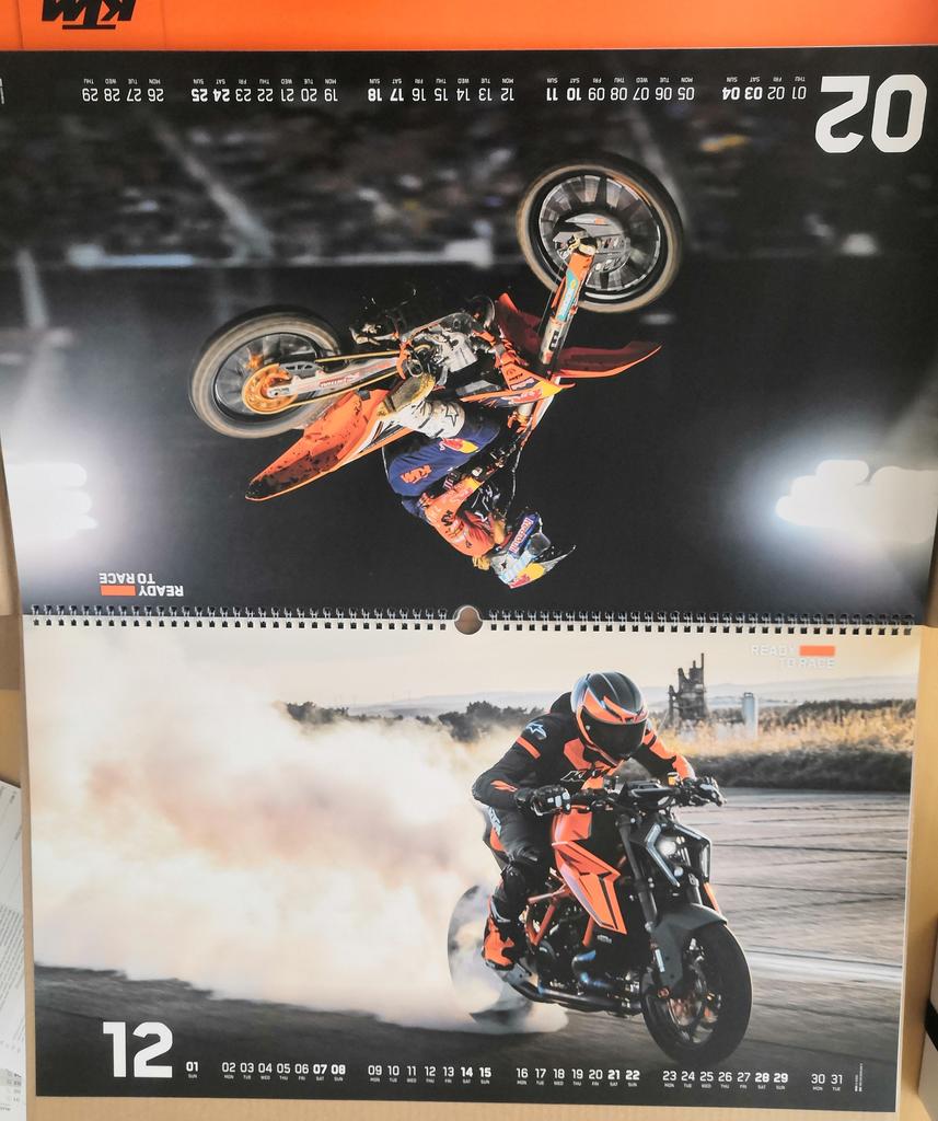 KTM Kalender 2024 Wandkalender in 4020 Linz für € 9,00 zum Verkauf  Shpock AT