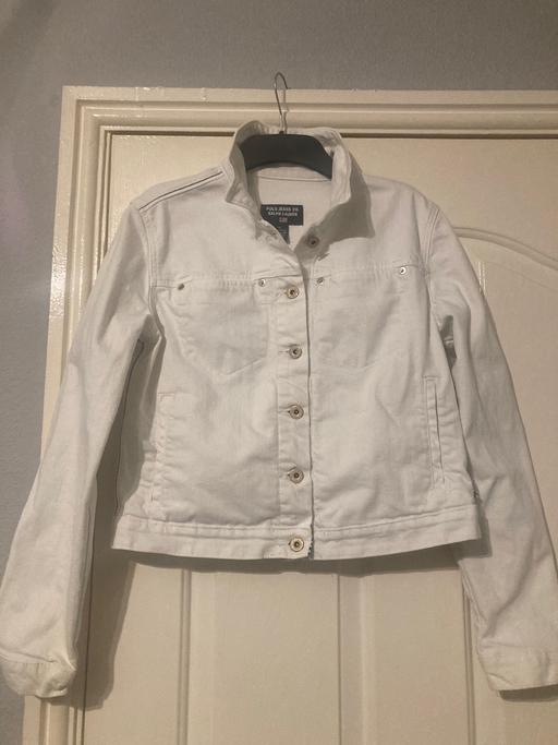 Buy & Sell West Midlands Sandwell - Photos for Ralph Lauren white denim jacket size medium