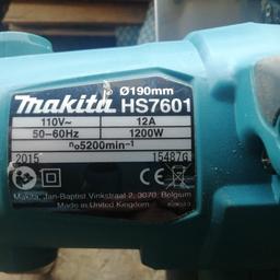 110 volt Makita hand saw collection only