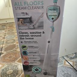 steam floor cleaner only used once working order only collection from b8 alum rock