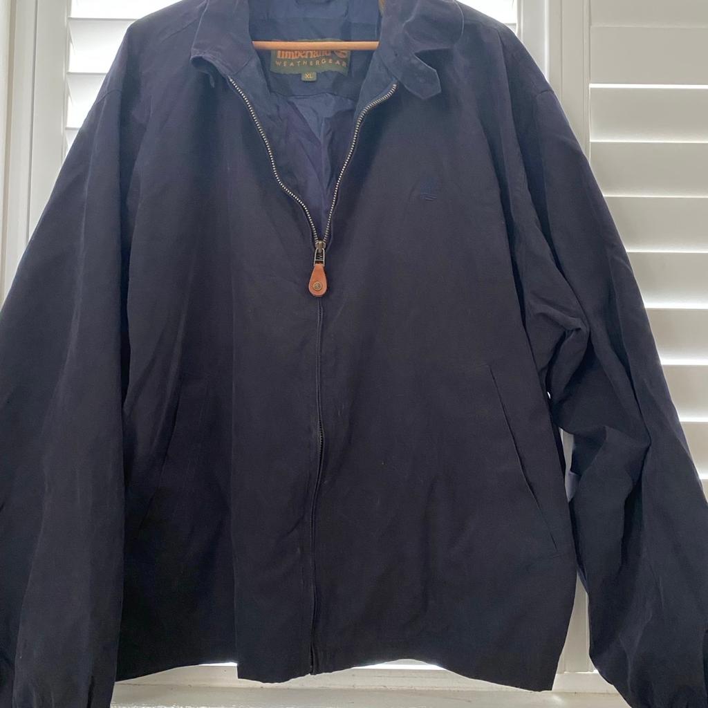 Lovely Mens Timberland jacket.
Navy Blue .
Size XL.
Very good condition. (Just been abit crumpled in a box!).
Happy to post.