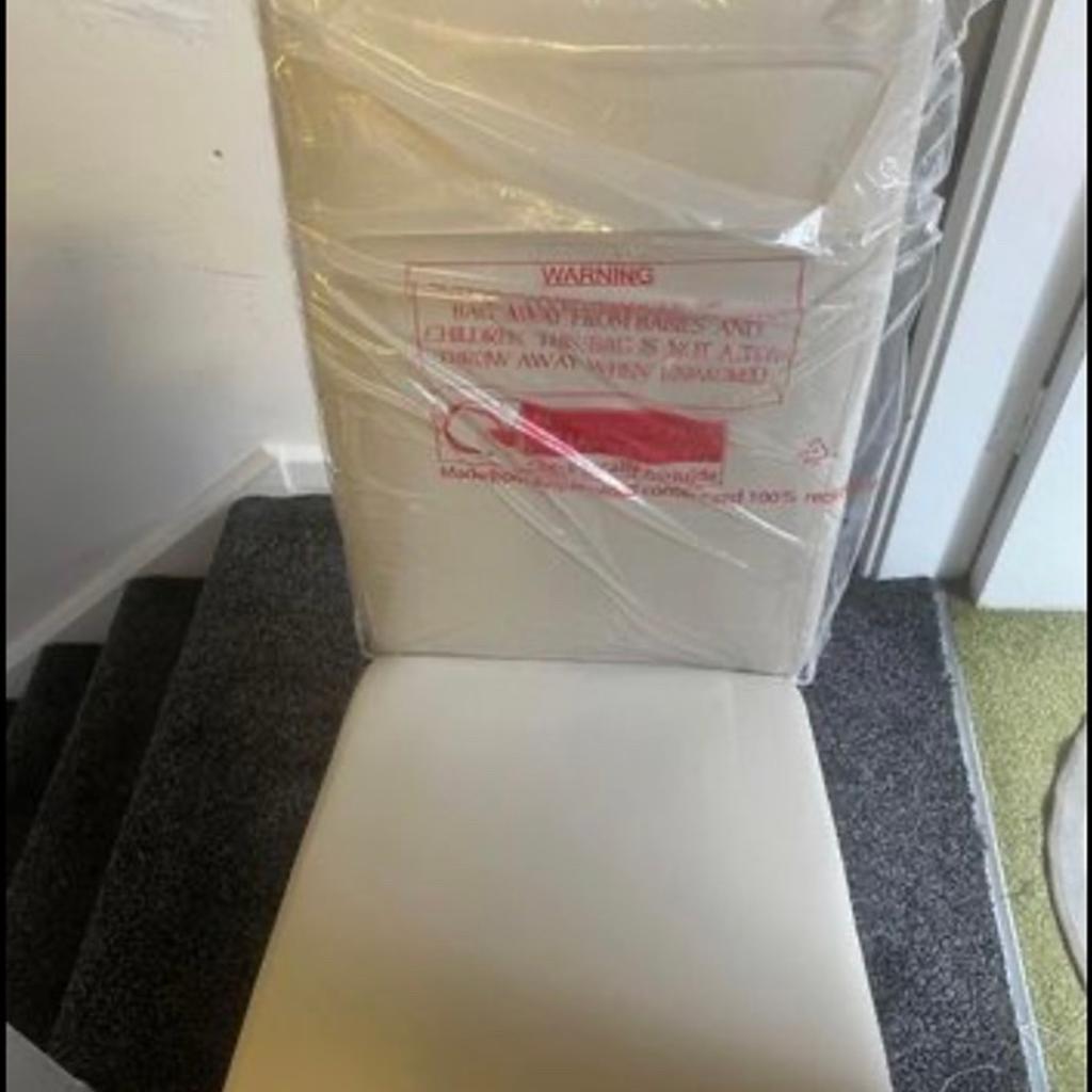 BRAND NEW DINING CHAIRS . BRAND NEW CHAIRS . HASNT BEEN ASSEMBLED. CAN BE ASSEMBLED IF REQUIRED. CAN DELIVER FOR A SMALL FEE .