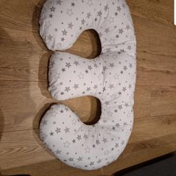 In very good condition. 

Was at grandparents and only used a couple of times

Kinder Valley Twin Nursing Pillow from Asda RRP £23.