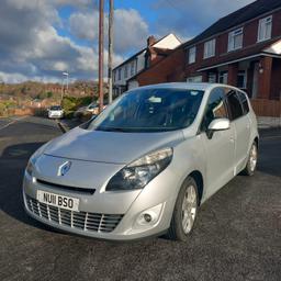 Renault Grand Scenic Dynamic T-T DCI 1.9, 7 seater. Very well looked after, service history. 12 months MOT low mileage 68,000. Any inspection welcome. First to see will buy. Silver, 2 owners, £3,700