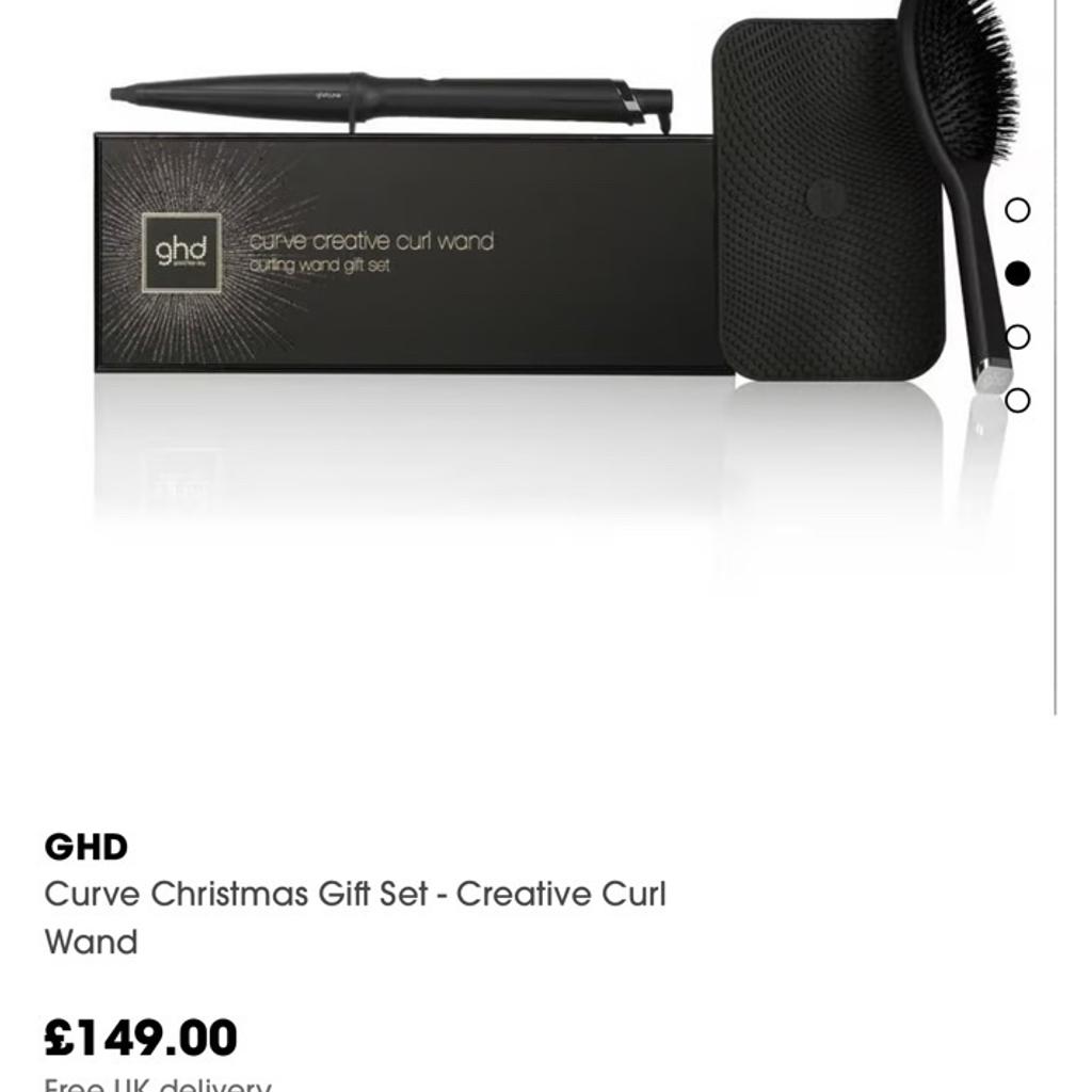 GHD Curl Wand
Suitable for all hair types and lengths
Like news, only used once
Comes with original box, protective glove and instruction manual
Does not include hair brush or heat mat
Collection only
B74