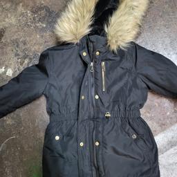 7/8 girls coat by Nutmeg  good condition