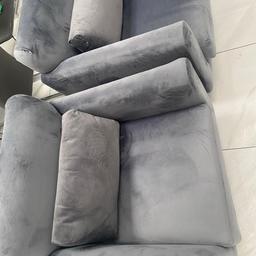 Good condition handmade arm chairs in Plush steel from pet and smoke free home. Used for about 9 months
Collection only. Available 2 matching seater sofa.for an extra £399
For more information contact 07896070523
Please see pictures.