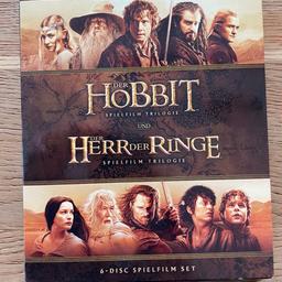 Mittelerde Collection [6 Blu-ray]

Enthält alle drei "Der Herr der Ringe" und alle drei "Der Hobbit"- Filme in der Kinofassung.