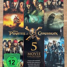 Pirates of the Caribbean 1-5 Box [Blu-ray]