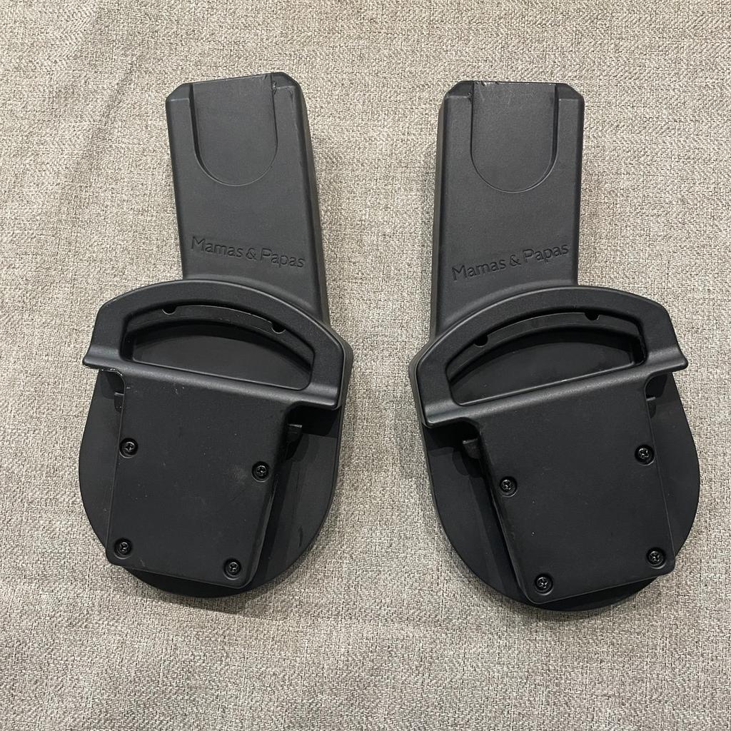 Mamas and Papas Urbo Sola Zoom Car Seat Adapters for Cybex, Maxi Cosi, Besafe