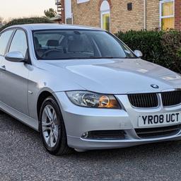 BMW 3 Series 2.0 320i SE 
Petrol 2.0
Automatic
Full service history,( New oil and filter)
Ulez free🟢
1 Owner
2 spare keys, Parking sensors 
✅ HPI clear,  78266 Mileage 
Air conditioner,AUX, Cruise control, Electric windows, Next Mot due 15/08/2024.
The car is in great condition,clean,runs perfectly. Viewing welcome.