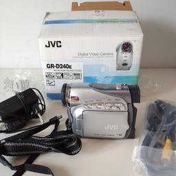 JVC GR-D240EK Mini DV Digital Video Camcorder 800x NO BATTERY And Play ERROR