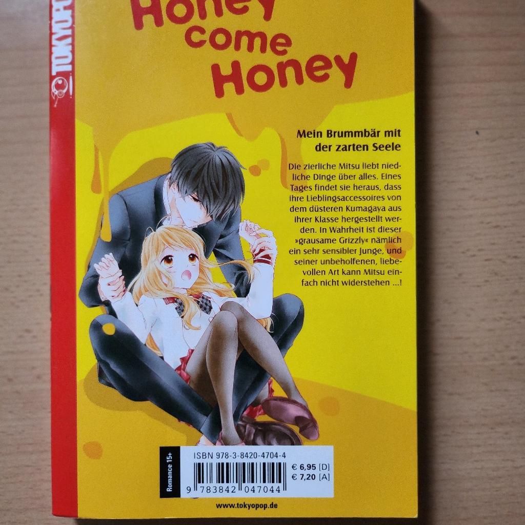 Hallöchen
verkaufe den 1ten Band Honey come honey
habe noch andere Manga zum Verkauf, einfach mal vorbeischauen :D

Bezahlung per Paypal
Versand ist möglich