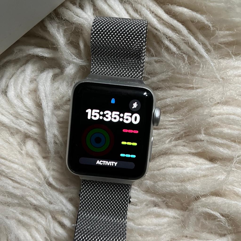 (An extra £5 for the strap - OPTIONAL)
Great quality Apple Watch Series 3, working perfectly.