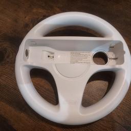 Nintendo Wii Official steering wheel

for playing Mario kart and various racing games.

Free delivery or come collect