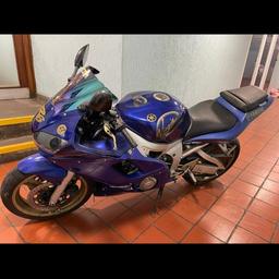 Yamaha r6.
Good condition
98000
52plate
MOT done as part of sale