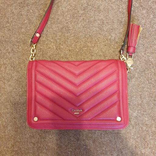 Buy & Sell Surrey Spelthorne - Photos for Dune Red Cross Body Medium Bag VGC