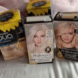 Four new hair dyes permanent

PICK UP ONLY CAN'T DELIVER SORRY
WN8 8NS