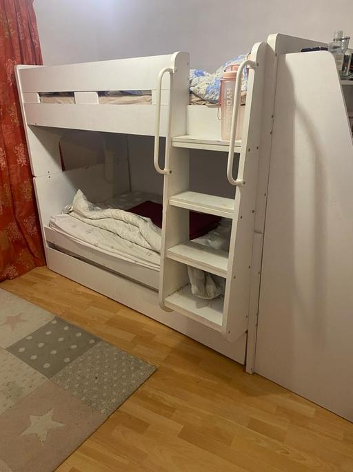 Buy & Sell West London Wormwood Scrubs - West London - Photos for robust bunkbed with desk &trundle