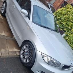 Selling my BMW 120D MSPORT as it just doesn’t get used enough, car is immaculate inside and out and has been well looked after and kept parked on driveway, comes with two keys and full service history and has been recently serviced, half leather interior and rear limo tinted windows.

No offers