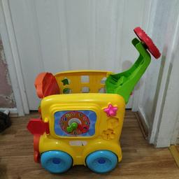 pull along car toy still in excellent condition. children have outgrown it