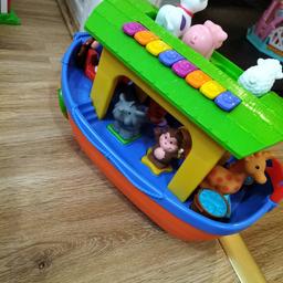 battery operated ark toy with all the animals included. (horse not in the picture but is included too)