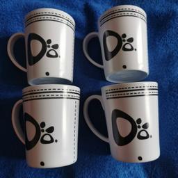 4 x melamine mugs ideal for camping