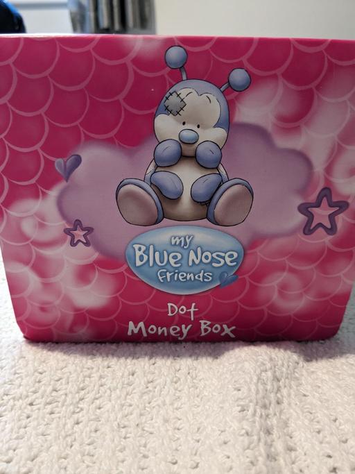 Buy & Sell Derbyshire North East Derbyshire - Photos for Dot blue nose money box