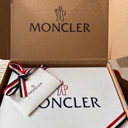 Genuine Moncler Gabardine Baseball Cap (RRP £150)

Brand New Condition, Boxed, with Certificate

Unwanted gift, return expired