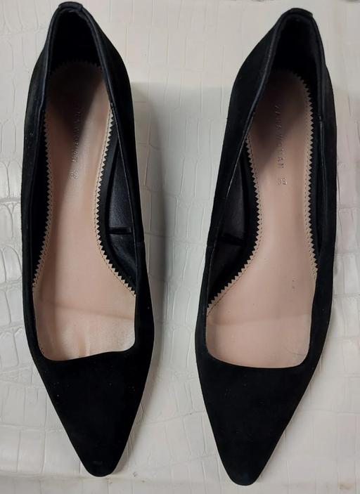 Buy & Sell North London Hoxton - North London - Photos for zara flat black pointed shoes wooden heel