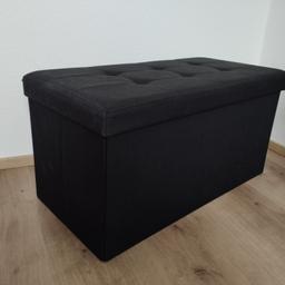 Faltbare Sitzbank

Produktabmessungen: 38T x 76B x 38H cm
Farbe: Schwarz
Marke: Relaxdays
Stofftyp: Leinen
Rahmenmaterial: Holzwerkstoff
Höchstgewichtempfehlung: 300 Kilogramm