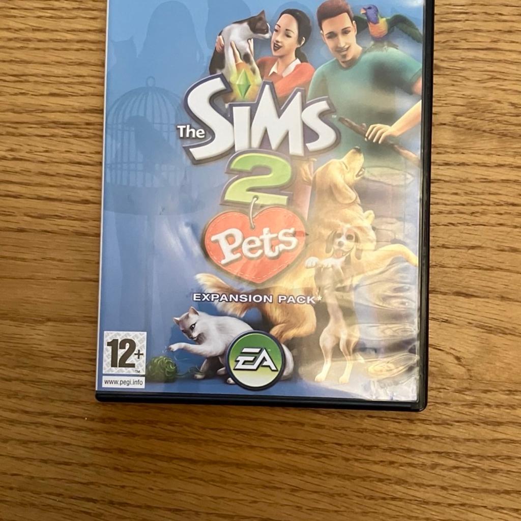 Sims 2 Pets Expansion pack
Collection condition