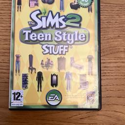 Sims 2 Teen Style Stuff
Excellent condition