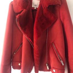 Red river island suede jacket size 12,with fur inside,hardly worn as two small for me..tiny mark on front that will come off but u can’t see it as the neck collar covers it…pick up Anfield area L4 or will drop off if you live close by